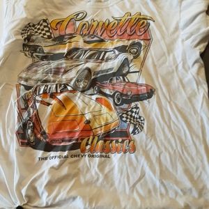 Vintage looking corvette tee